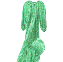 Load image into Gallery viewer, &quot;Green goddess&quot; Caftan Dress
