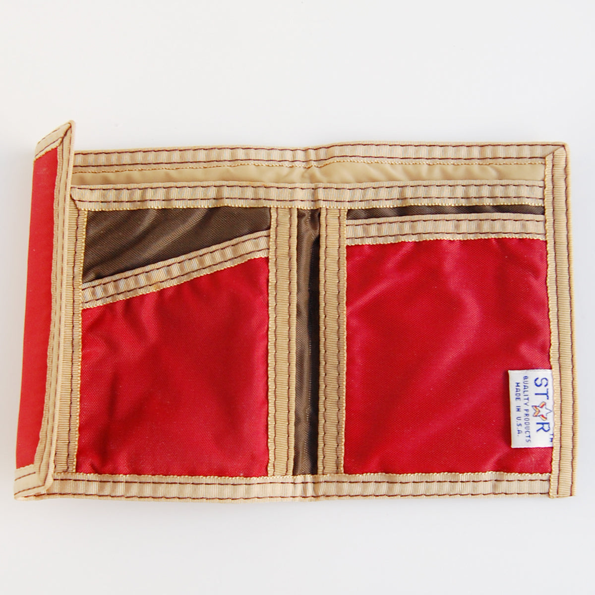 Vintage 1980s Rainbow Velcro Wallet
