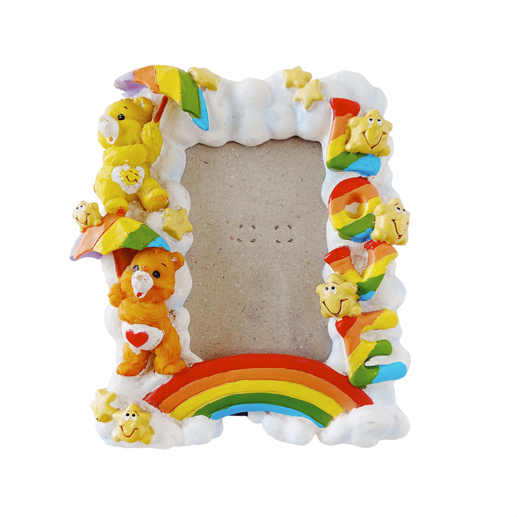 Vintage Care Bears Picture Frame