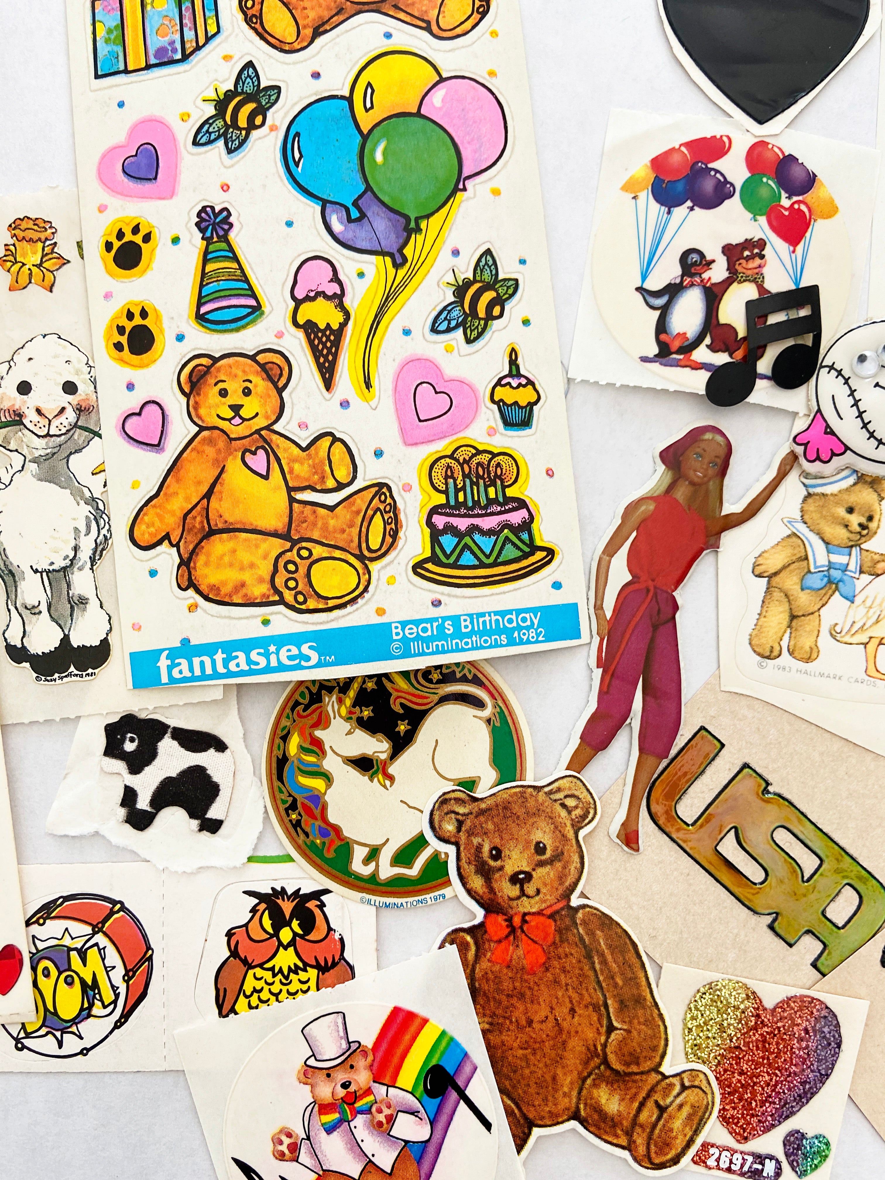 80's Vintage Sticker Packs