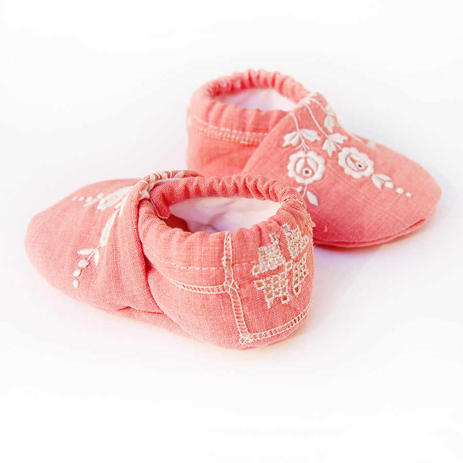 "Emma" baby booties
