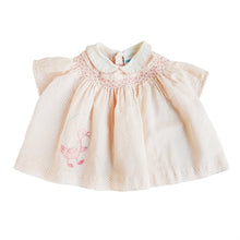Load image into Gallery viewer, &quot;pink duck&quot; vintage baby girl dress

