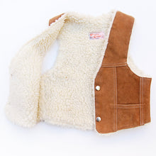 Load image into Gallery viewer, &quot;Walker&quot; kids vintage suede vest
