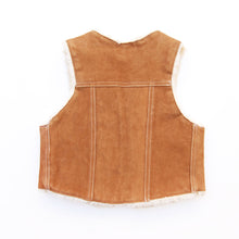 Load image into Gallery viewer, &quot;Walker&quot; kids vintage suede vest
