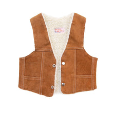 Load image into Gallery viewer, &quot;Walker&quot; kids vintage suede vest
