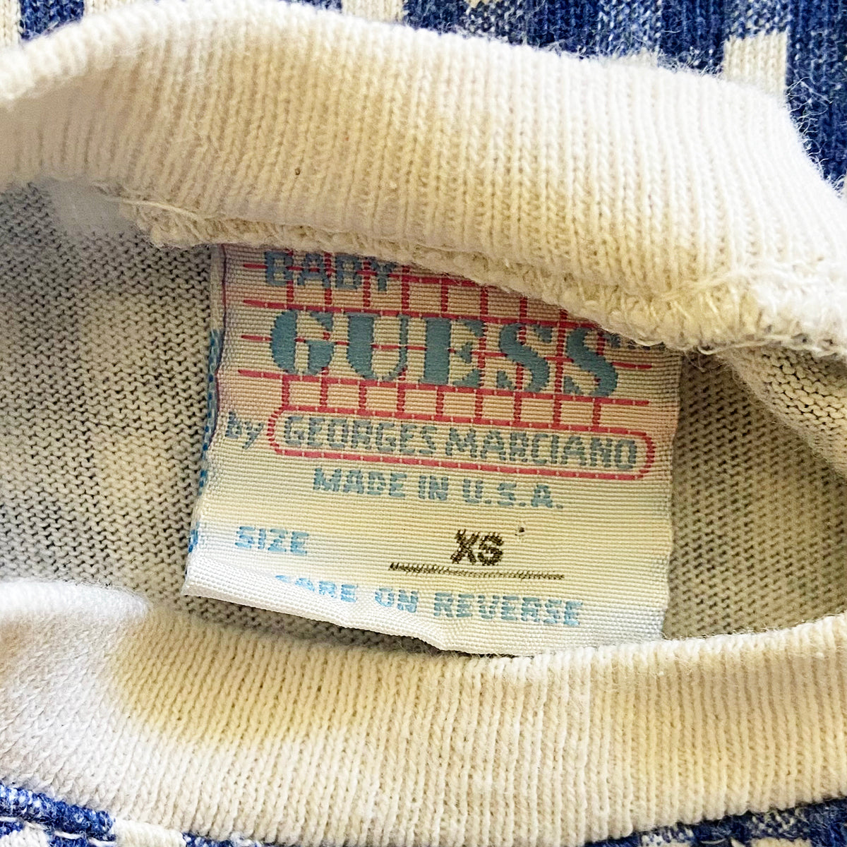 "Alex" 90s Baby Guess Made in USA