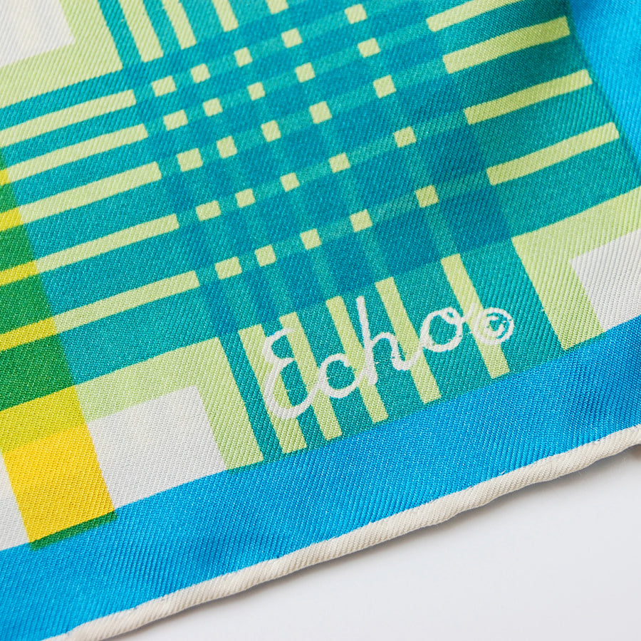 "Candy" Echo silk scarf