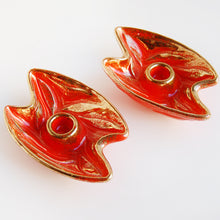 Load image into Gallery viewer, &quot;Merry &amp; Bright&quot; Vintage MCM Candle Holders

