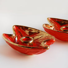 Load image into Gallery viewer, &quot;Merry &amp; Bright&quot; Vintage MCM Candle Holders
