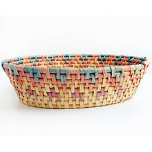 Load image into Gallery viewer, Pastel Rainbow Vintage Coil Basket
