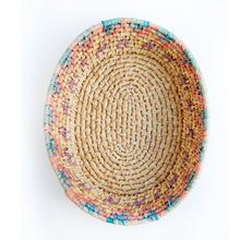 Load image into Gallery viewer, Pastel Rainbow Vintage Coil Basket
