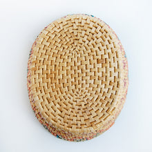Load image into Gallery viewer, Pastel Rainbow Vintage Coil Basket
