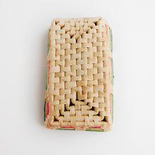 Load image into Gallery viewer, &quot;Rainbow Bright&quot; vintage coil basket tray
