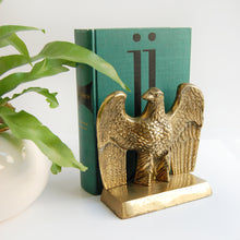 Load image into Gallery viewer, &quot;Mighty Mighty Eagle&quot; Brass Bookends
