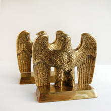 Load image into Gallery viewer, &quot;Mighty Mighty Eagle&quot; Vintage Brass Bookends
