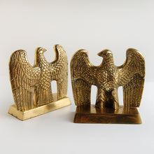 Load image into Gallery viewer, &quot;Mighty Mighty Eagle&quot; Vintage Brass Bookends
