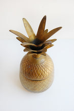 Load image into Gallery viewer, MCM Brass Pineapple Container
