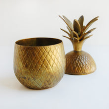 Load image into Gallery viewer, MCM Brass Pineapple Container
