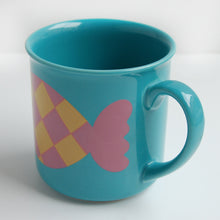 Load image into Gallery viewer, Vintage Stoneware Kawaii Coffee Cup
