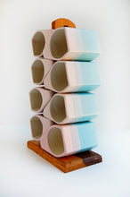 Load image into Gallery viewer, &quot;Like Candy&quot; Vintage Padilla Stacking Mugs
