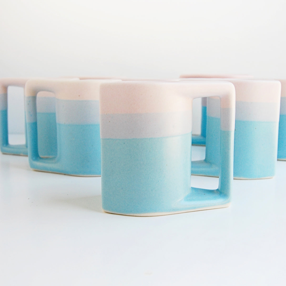 "Like Candy" Vintage Padilla Stacking Mugs