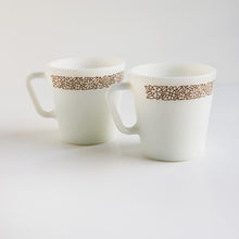 Load image into Gallery viewer, &quot;Woodland&quot; Pair of vintage Woodland Pyrex mugs
