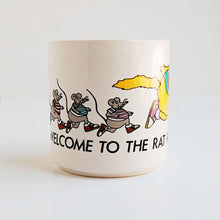 Load image into Gallery viewer, &quot;Welcome to the Rat Race&quot; vintage coffee mug
