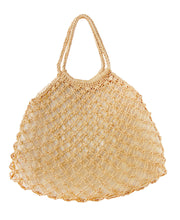 Load image into Gallery viewer, &quot;Sandy&quot; Vintage Straw Tote
