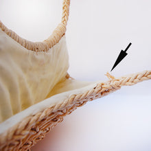 Load image into Gallery viewer, &quot;Sandy&quot; Vintage Straw Tote
