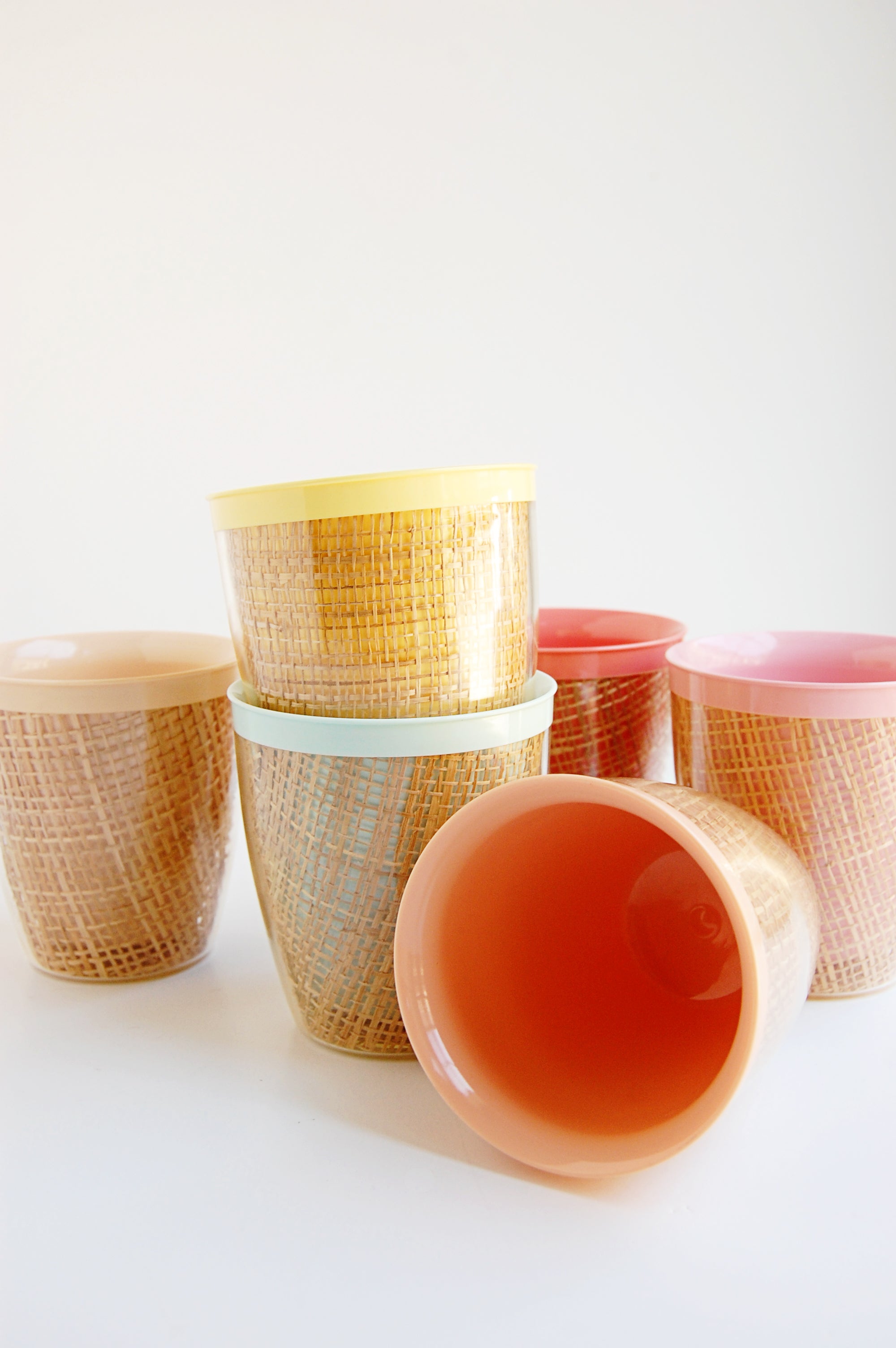 Vintage Pastel RaffiawareTumblers
