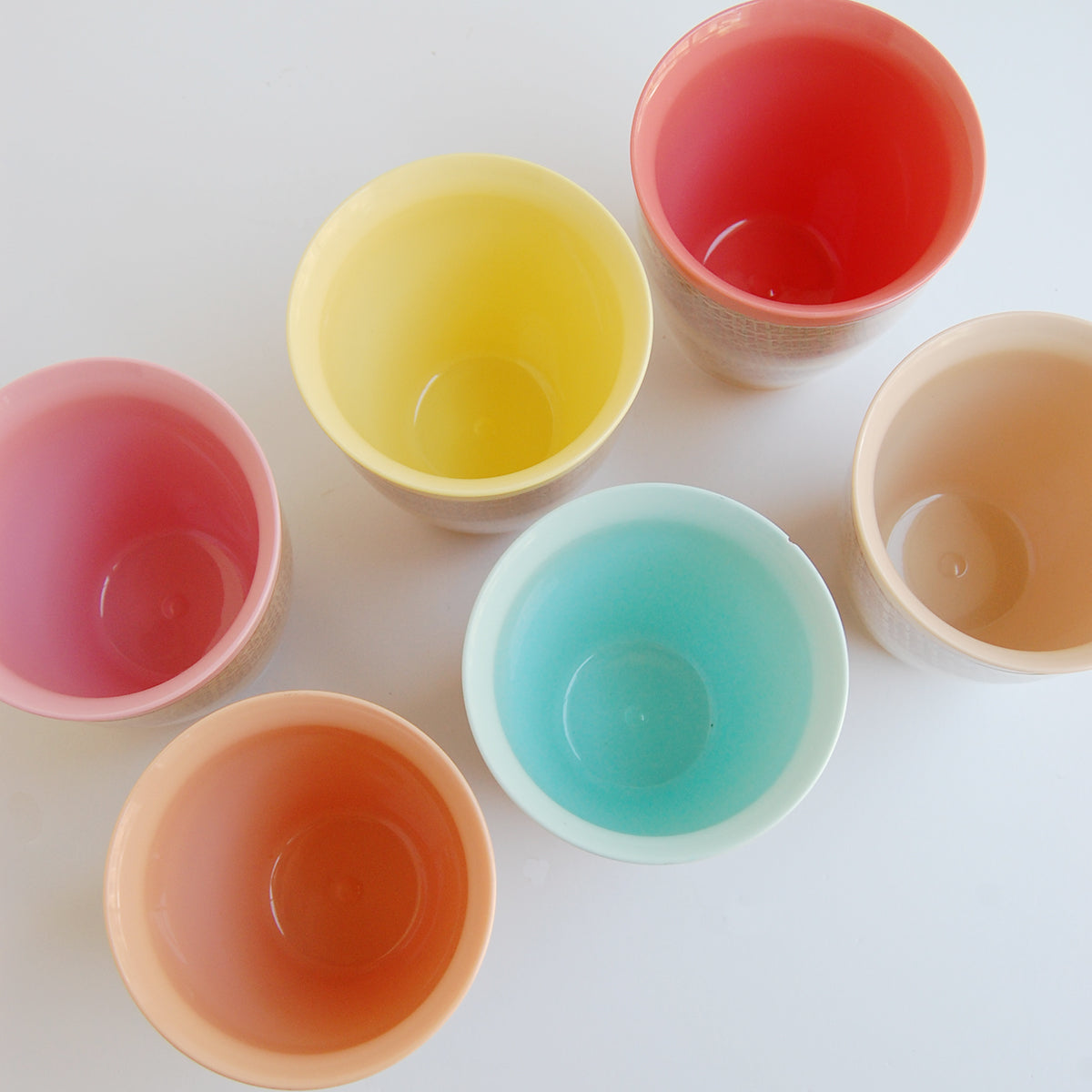 Vintage Pastel RaffiawareTumblers