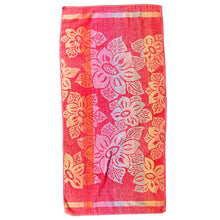 Load image into Gallery viewer, &quot;Rainbow Aloha&quot; vintage beach towel
