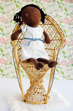 Load image into Gallery viewer, &quot;Yas Queen&quot; mini peacock chair/plant stand
