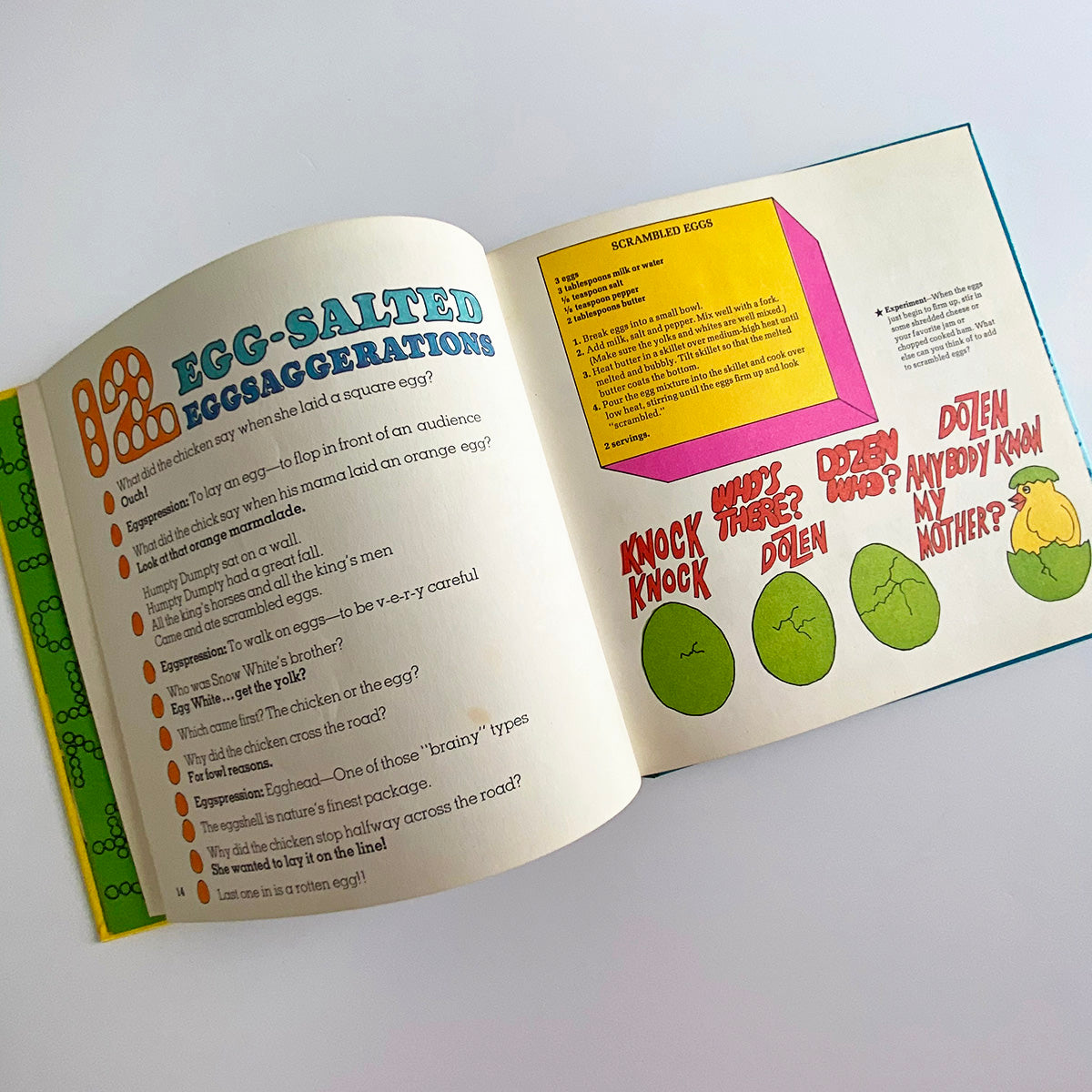"Cookbook for Kids" 1970s vintage book