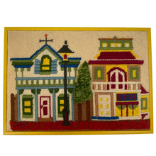 Load image into Gallery viewer, &quot;1970&#39;s Old Town&quot; Vintage Needlepoint
