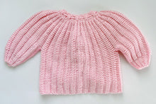 Load image into Gallery viewer, “Pink Life” vintage Pom-Pom cardigan
