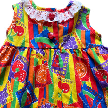 Load image into Gallery viewer, &quot;Fresh and Fruity&quot; 80s Summer Dress
