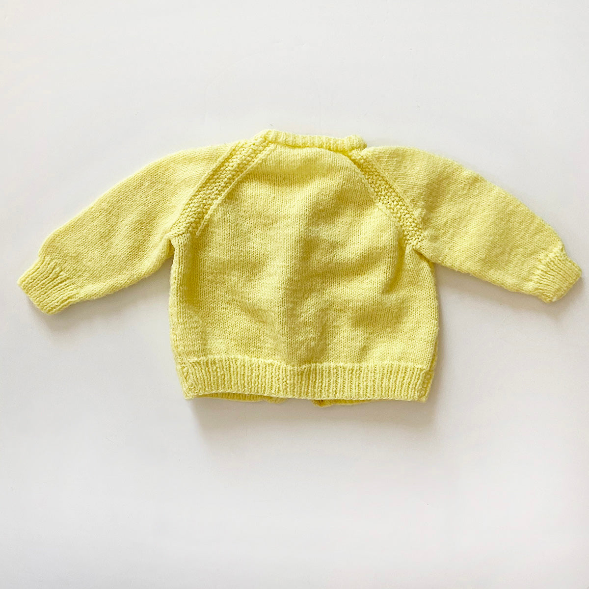 "Lemon" Vintage Baby Cardigan