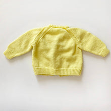 Load image into Gallery viewer, &quot;Lemon&quot; Vintage Baby Cardigan
