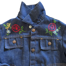 Load image into Gallery viewer, 70s Embroidered Denim Jacket
