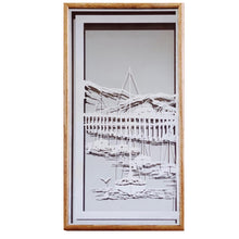 Load image into Gallery viewer, &quot;Sail Away&quot; 1970s Frosted Mirror a
