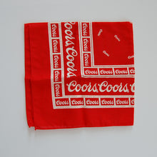 Load image into Gallery viewer, 1980&#39;s Coors Bandana FREE SHIPPING
