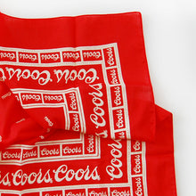 Load image into Gallery viewer, 1980&#39;s Coors Bandana FREE SHIPPING
