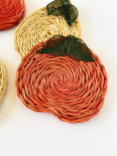 Load image into Gallery viewer, 1960s Raffia Coasters
