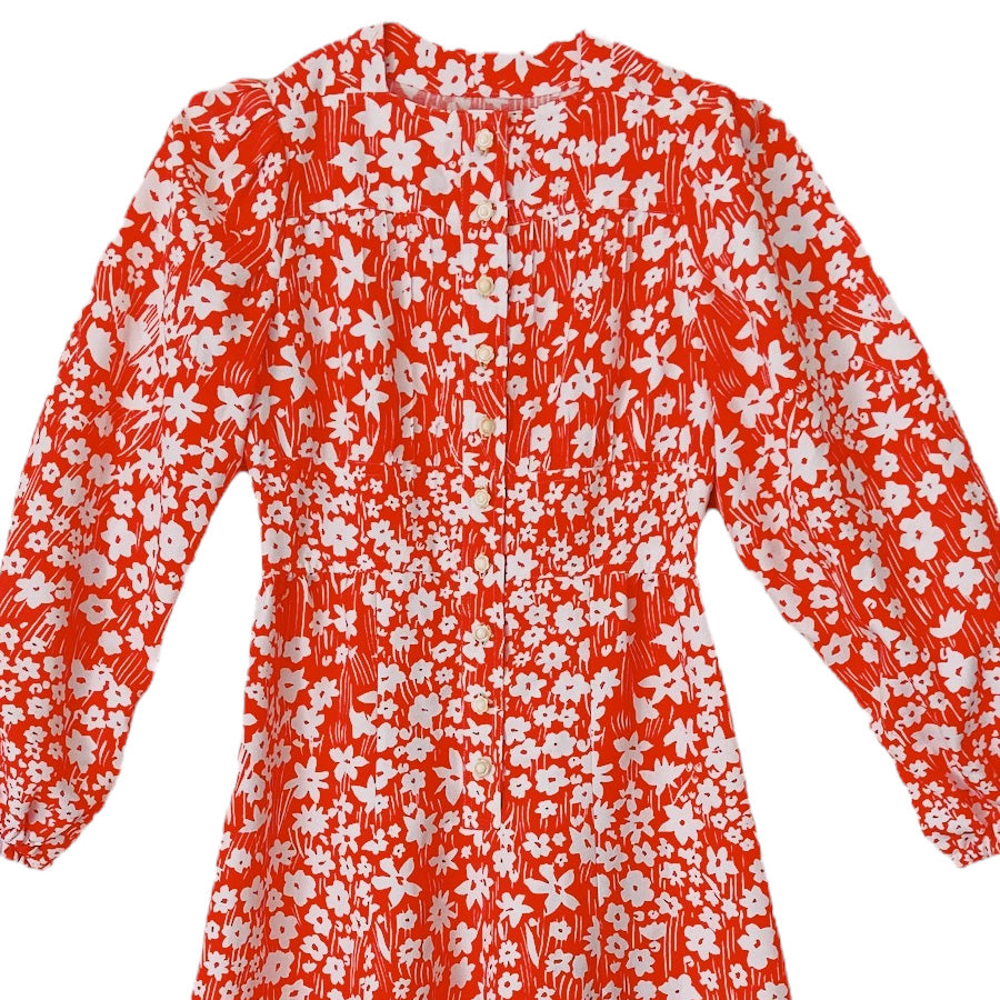 "Joceline" 70's Floral Maxi