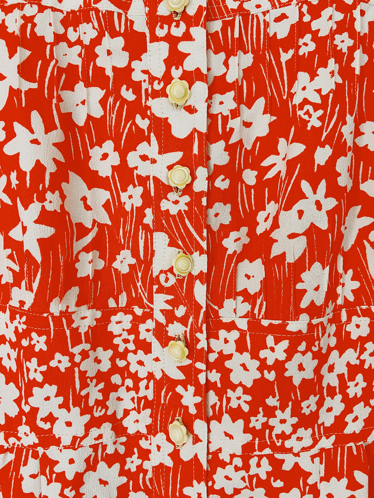 "Joceline" 70's Floral Maxi