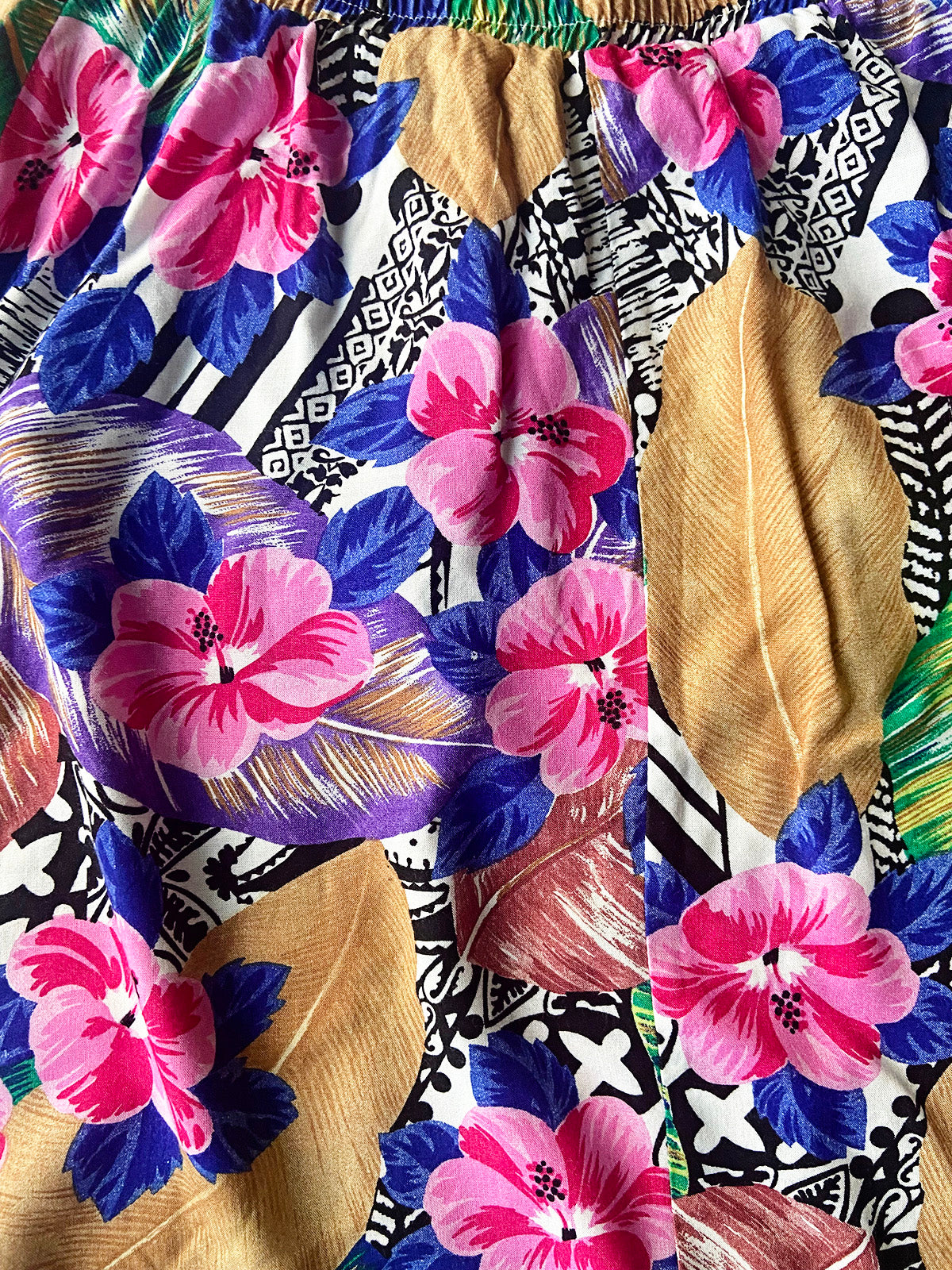 "Tammy" 90's Tropical Skirt