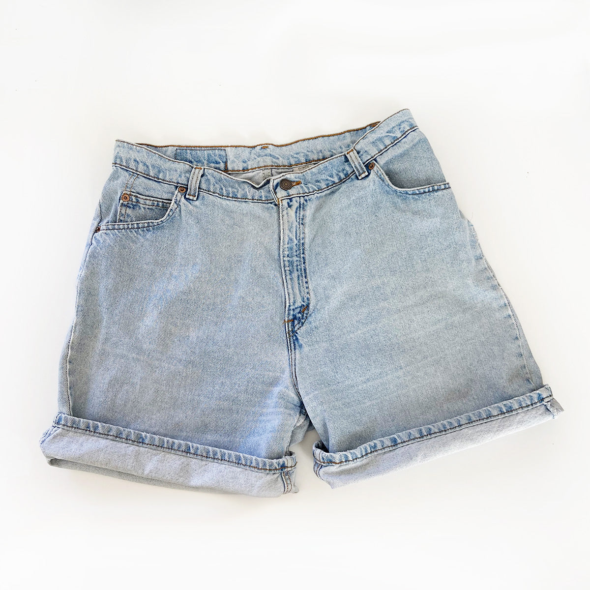 "Maggie" Orange Tab Levi's Shorts