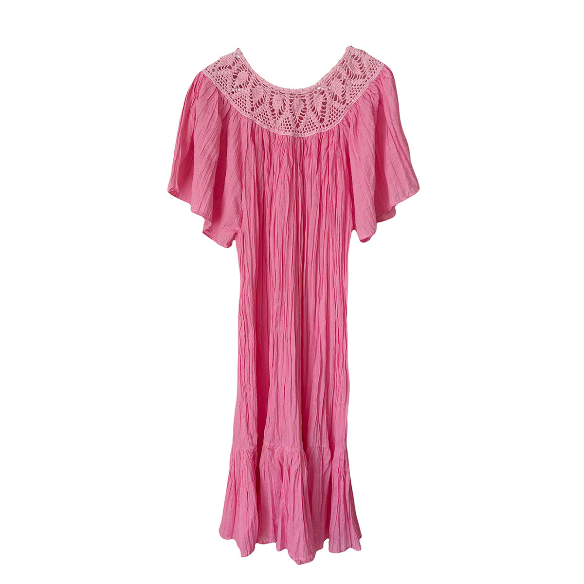 "Helen" 80's Crinkle Kaftan