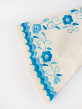 Load image into Gallery viewer, 1970s Embroidered Peacocks Vintage Mexican Tunic Top
